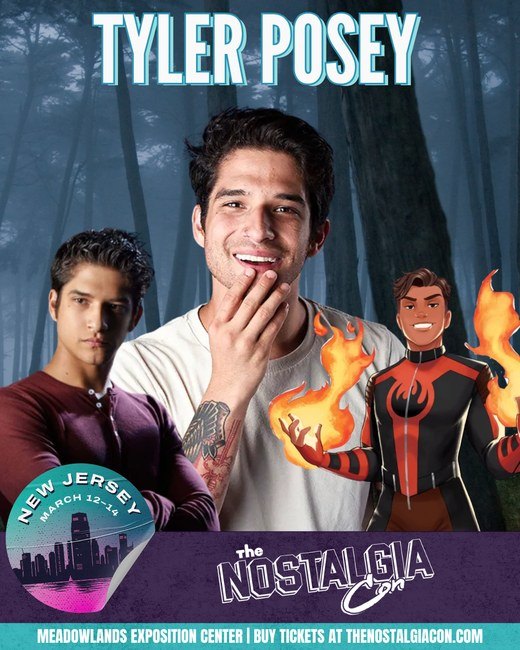 Tyler Posey — Teen Wolf — both days