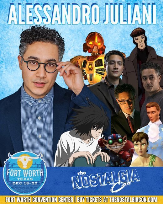 Alessandro Juliani — Voice Actor