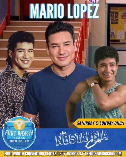 Mario Lopez — Saved by the Bell